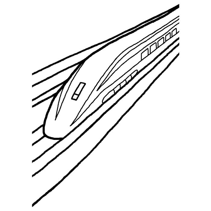 100 リニア イラスト