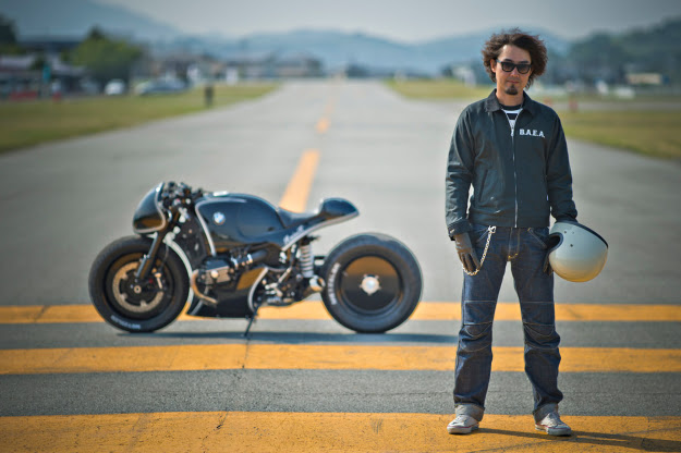 Custom motorcycle builder Kaichiro Kurosu of Cherry's Company