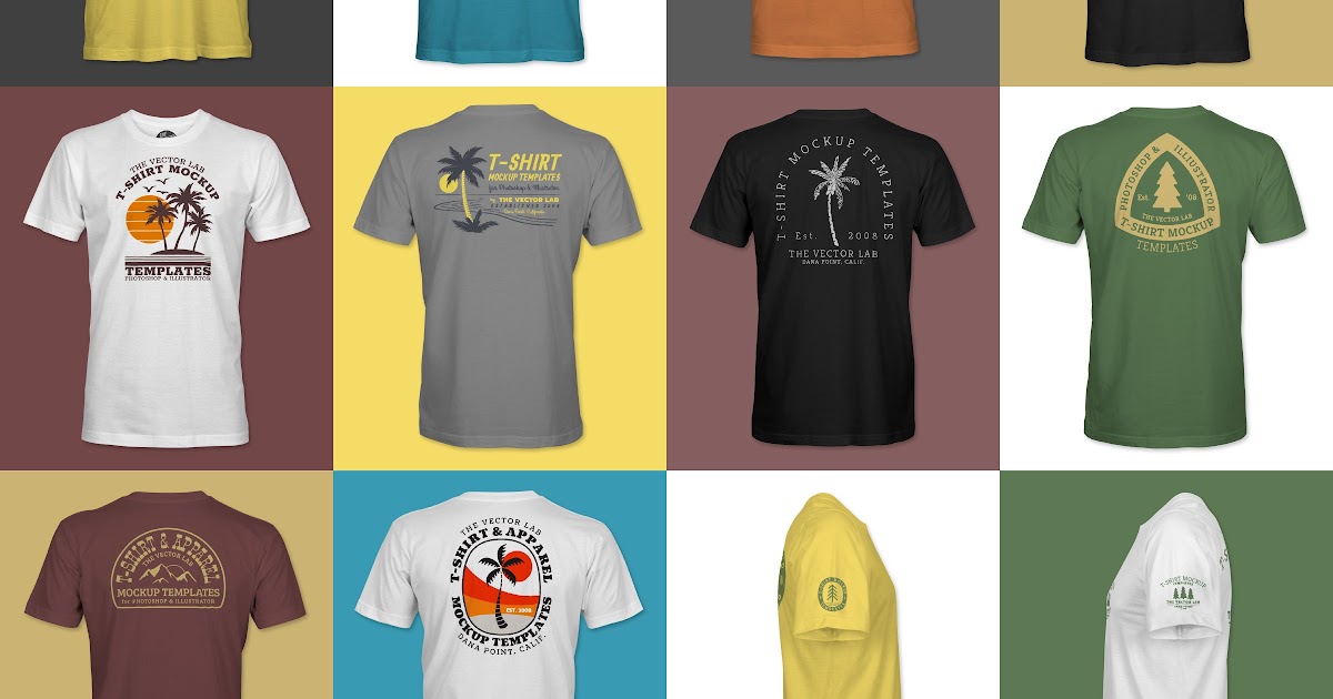 Download Mockup Kaos Samping Cdr - Desain Kaos Menarik