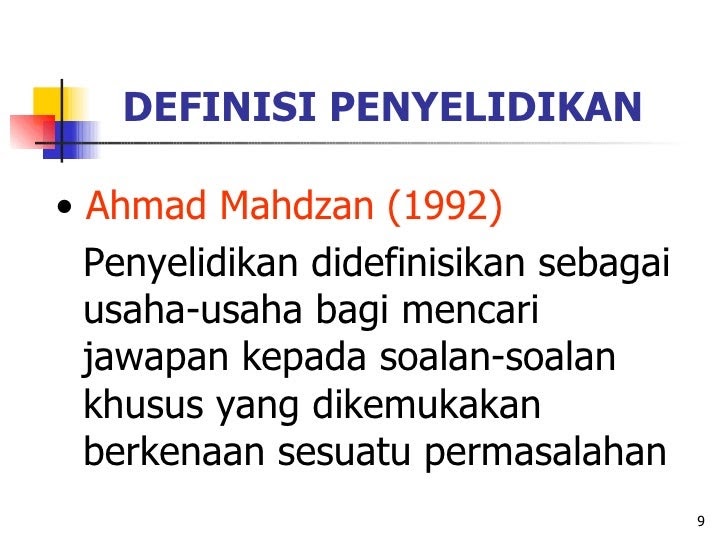 Contoh Soalan Kajian Dalam Penyelidikan - Soalan bv