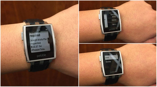 Any app that works with Android Wear now works on your Pebble