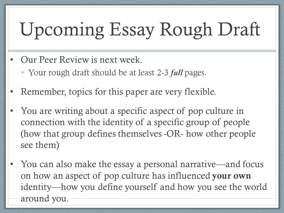 Copy of your task, you must also submit all rough drafts (typed or hand written) and the task sheets, ensuring that this text. Writing A Rough Draft