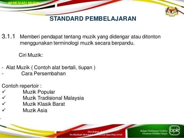 Contoh Soalan Muzik Tahun 1 Kssr - Tersoal o