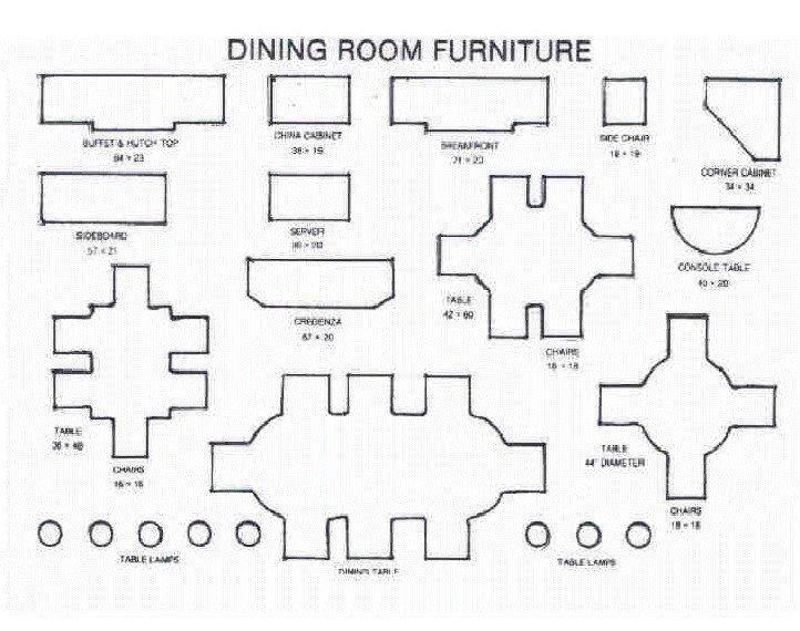 Printable Furniture Templates Sallesvaletudofight