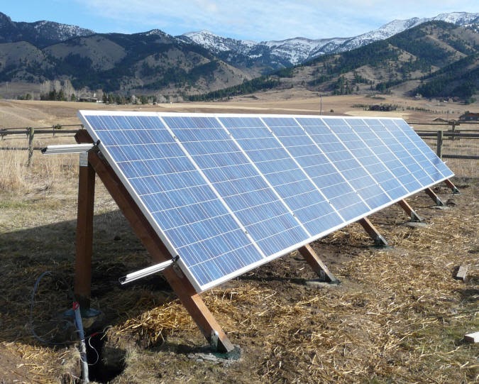 Jib Energy: Solar panel rack diy Learn how