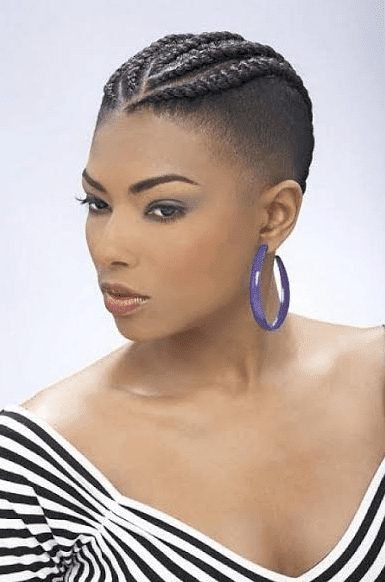 Cornrows, micro braids, fishtail, blocky, black braided buns, twist braids, french braids and more are at your layout. Braids For Short Hair Bob Braided Hairstyles You Ll Love
