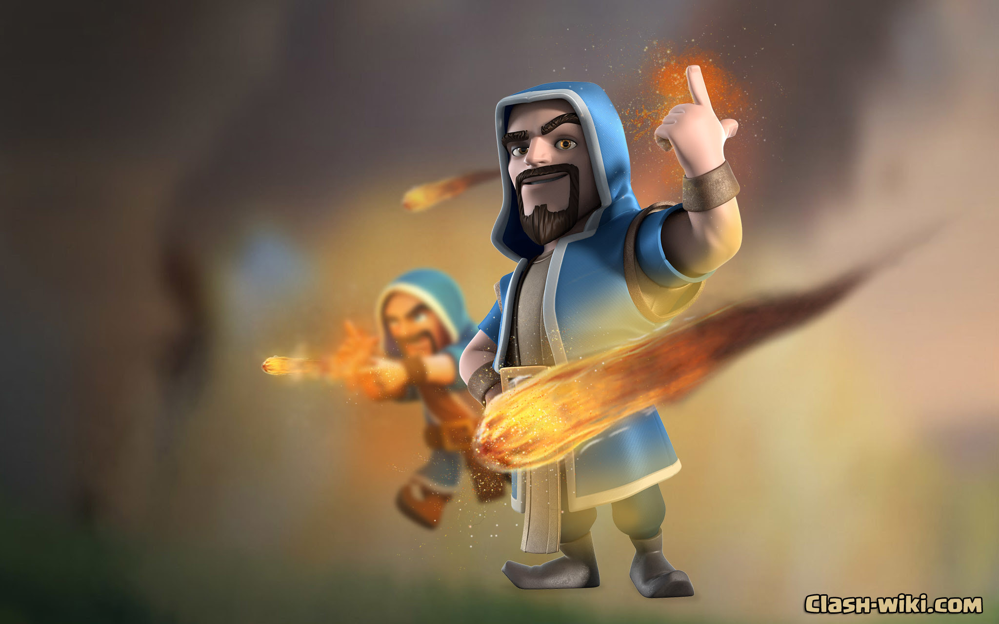 Gambar Wallpaper Clash Of Clans Wizard Gudang Wallpaper