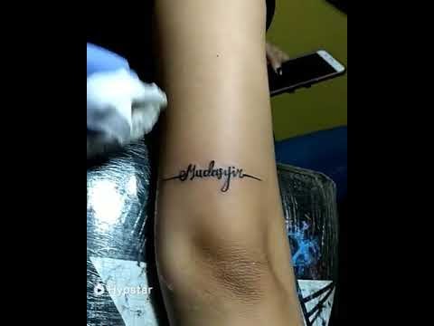 Gambar Tato Nama Di Tangan Simple - Aires Gambar