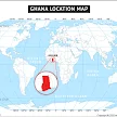 Ghana On World Map