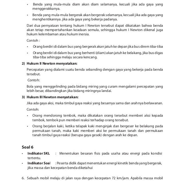 Contoh Penerapan Hukum Newton 1 Dalam Bidang Olahraga 