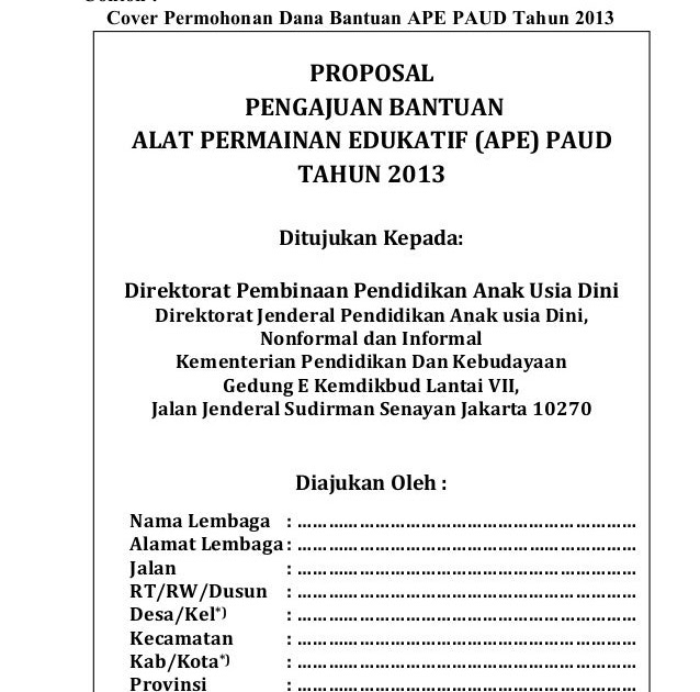 Contoh Surat Permohonan Bap - Surat 8