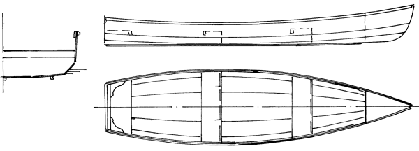 New DIY Boat: Here Plywood square stern canoe plans