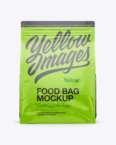Download 30oz Plastic Food Bag Mockup - Front & Bottom Views ...