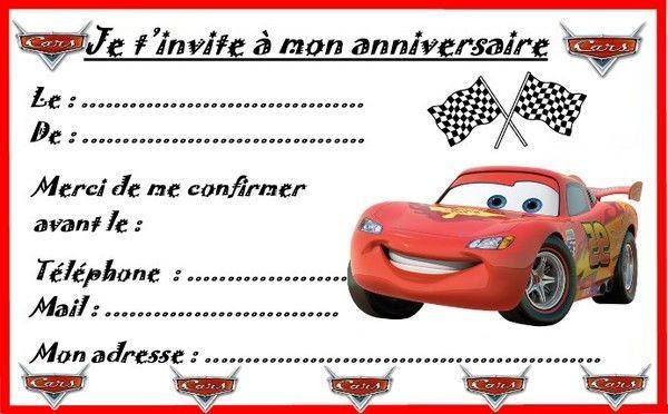 Carte Anniversaire Voiture Gratuite A Imprimer Clelia Yevette