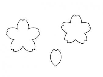 これまでで最高の花 型紙 画用紙 最高の花の画像