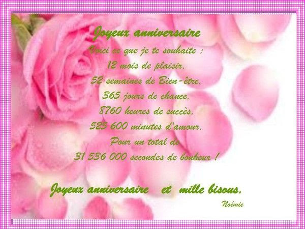 Remerciement De Voeux Danniversaire Sur Facebook