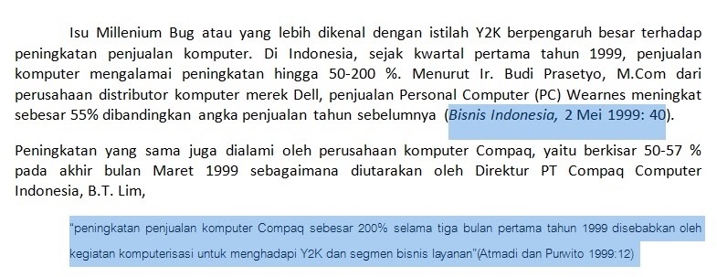 Contoh Catatan Kaki Makalah Bahasa Indonesia - Tempat Yes