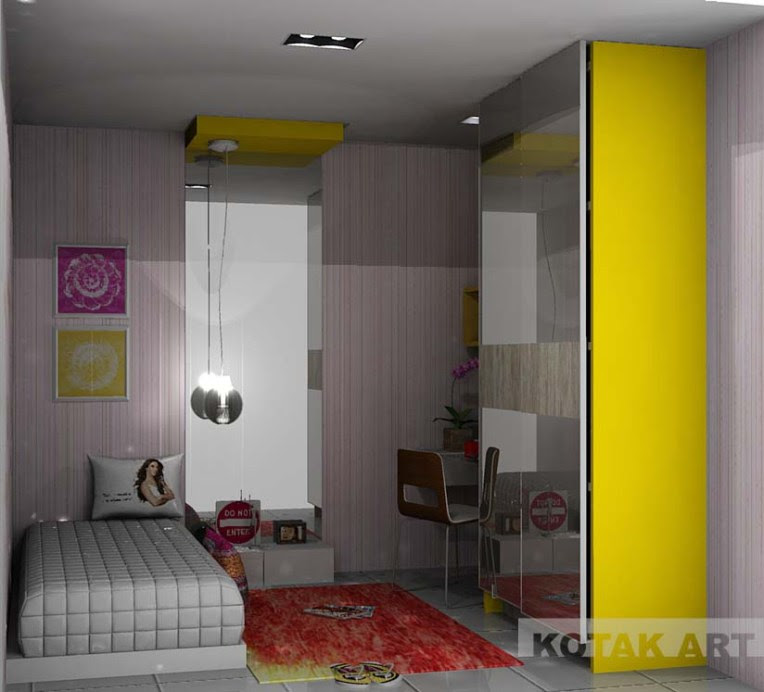  Kamar tidur untuk remaja kotakinterior