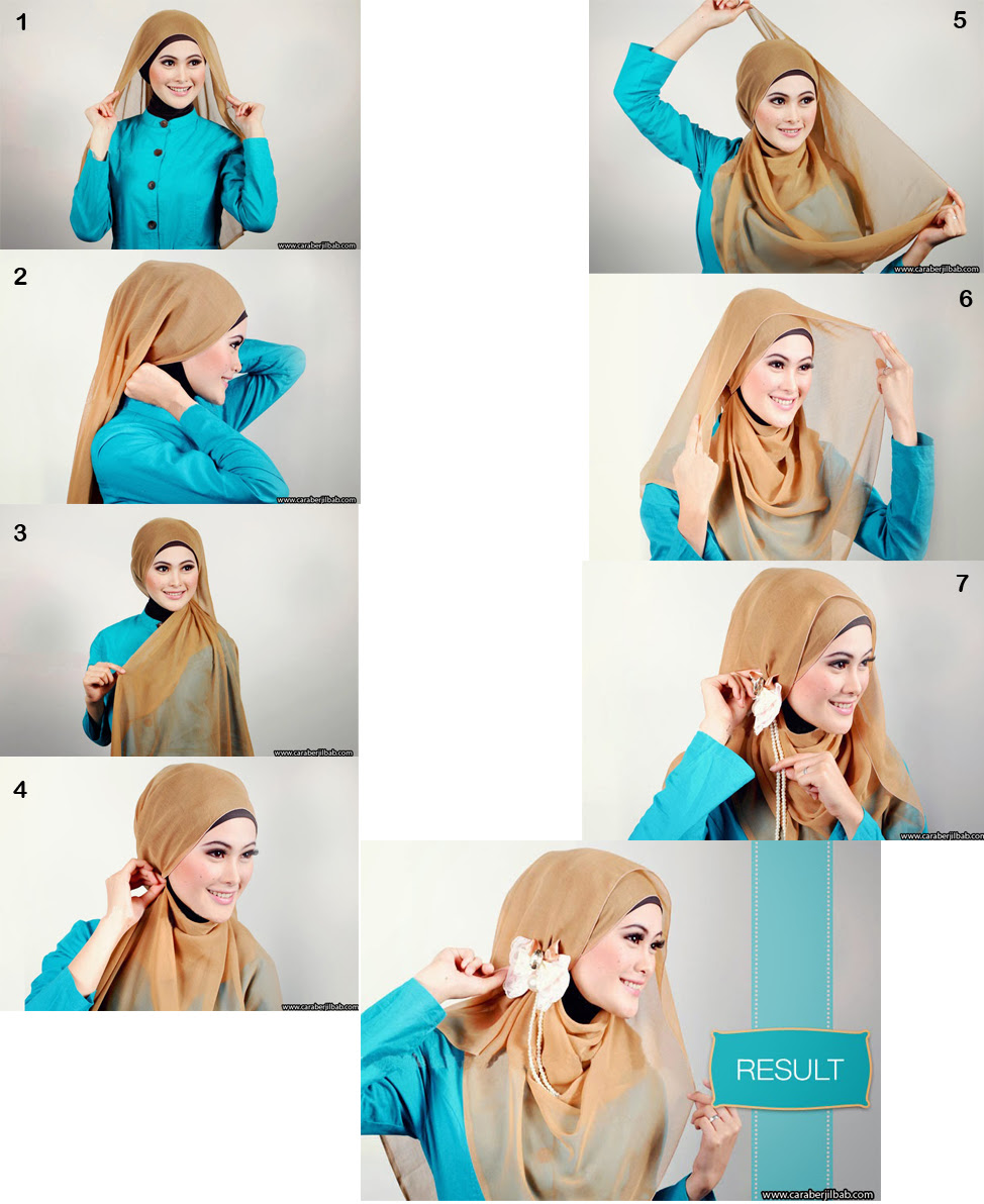 Hijab Tutorial Kerudung Pashmina Hijab Nemo