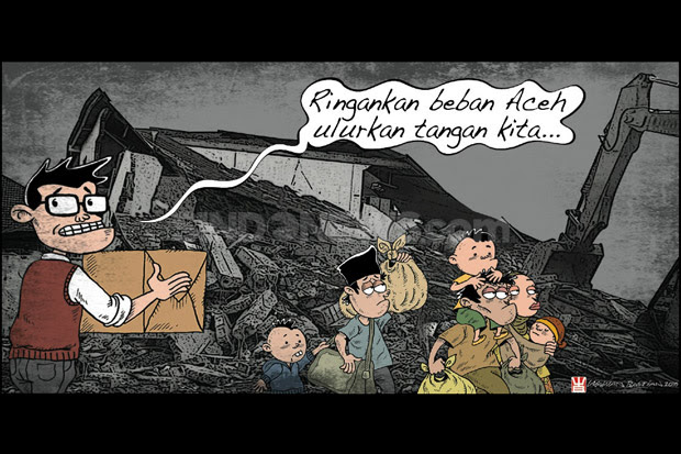 30++ Gambar Membantu Korban Bencana Alam Kartun - Miki Kartun