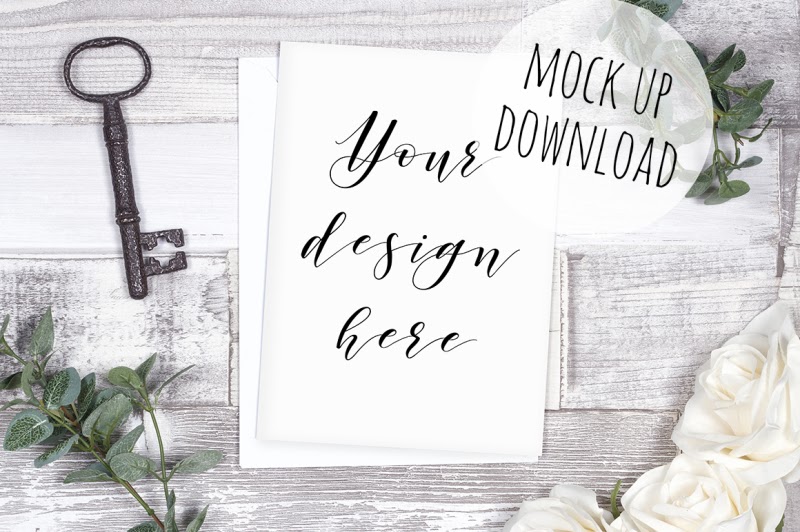 Download Free Rustic Card Mock Up Photography (PSD Mockups ...