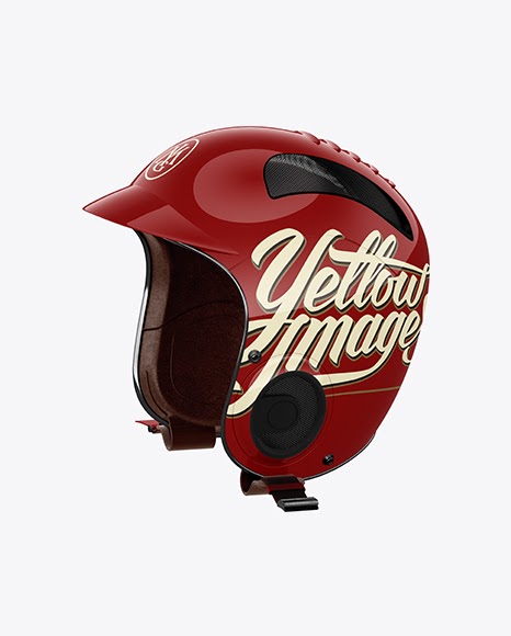 Download Vintage Motorcycle Helmet Left Half Side View Jersey ...