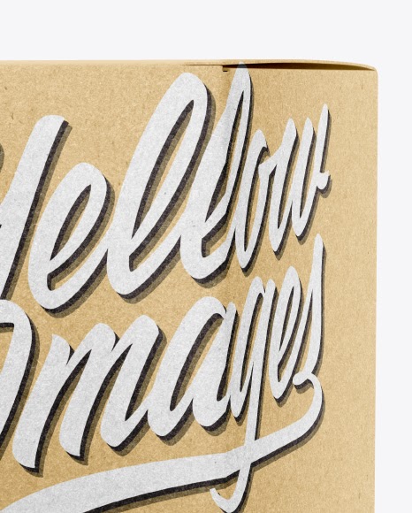 Download Download Frosted Glass Dropper Bottle Kraft Box Mockup ...