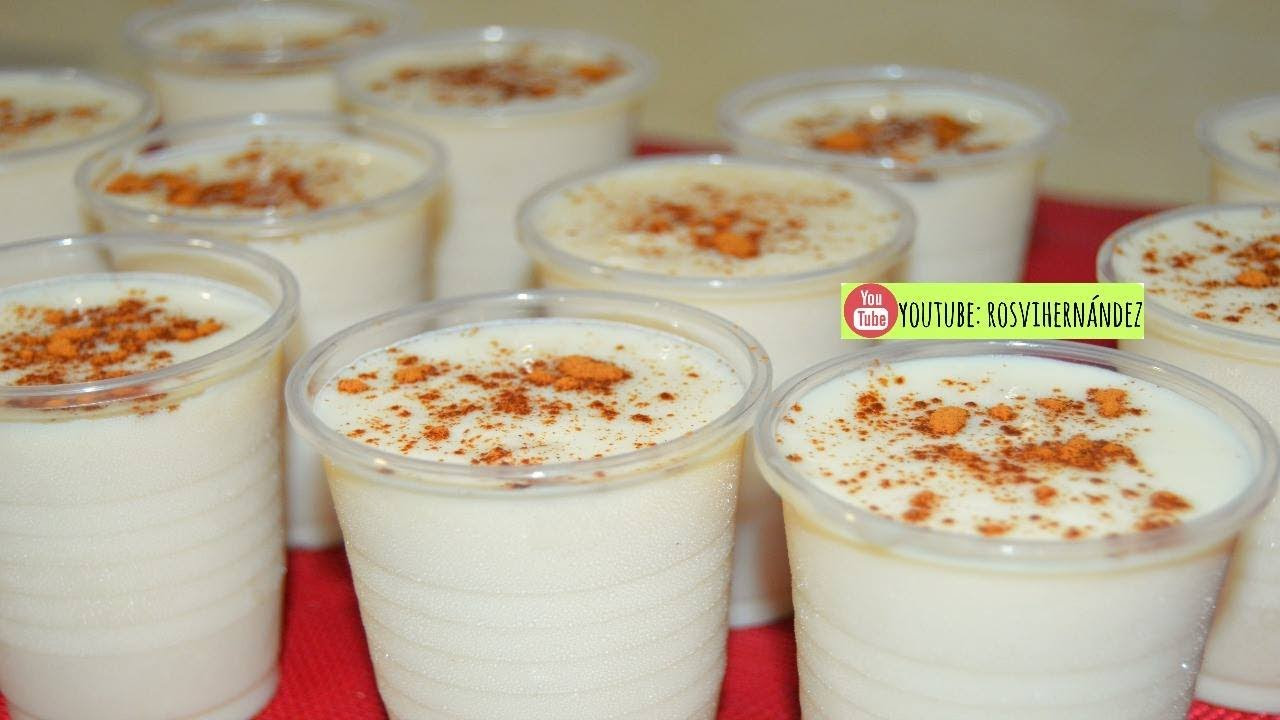 Arroz Con Leche En Vaso Para Vender