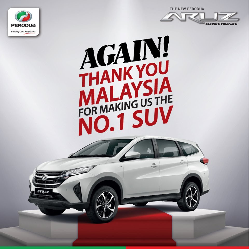Perodua Aruz Dalaman - Lebaran SS