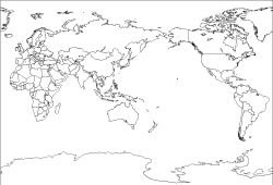 綺麗な世界地図 白地図 フリー Ai 全イラスト集