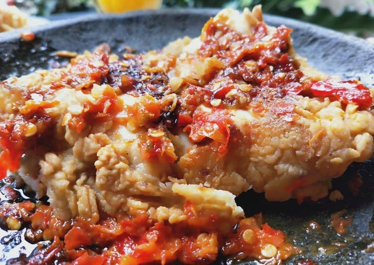 Resep: Ayam geprek kriuk Untuk Pemula!