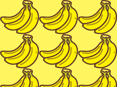 かわいい動物画像 手書き バナナ イラスト かわいい