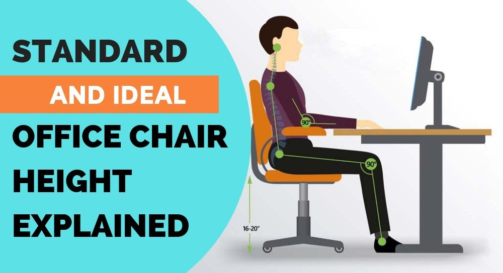 Correct desk, chair, or standing desk height is imperative to a healthy and ergonomic office. Standard And Ideal Office Chair Heights See List Ergonomic Trends