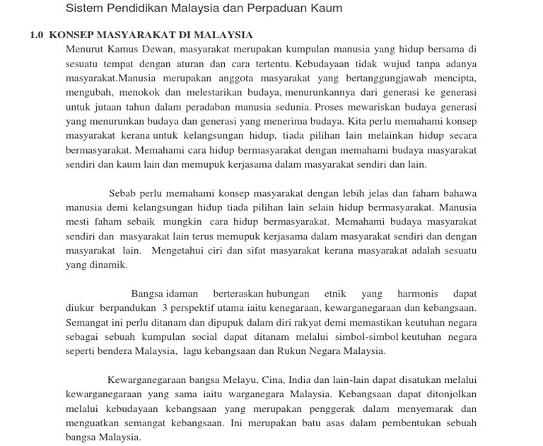 Soalan Final Hubungan Etnik - Rasmi H