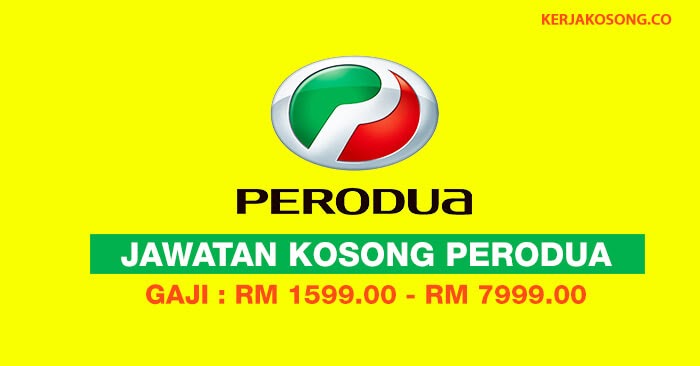 Jawatan Kosong Di Perodua Perlis - Setelan f