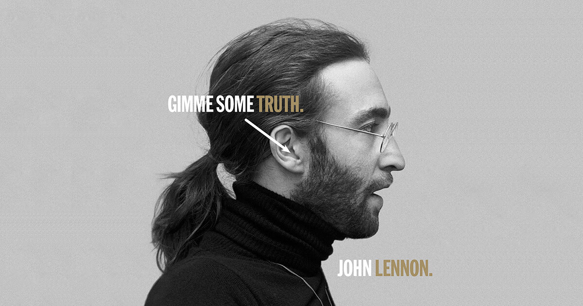 John lennon , george harrison , nicky hopkins and jim keltner. John Lennon Gimme Some Truth