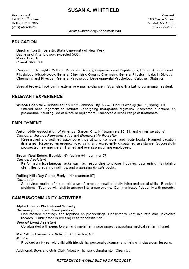 Publications on resume: Custom Resume Writing University