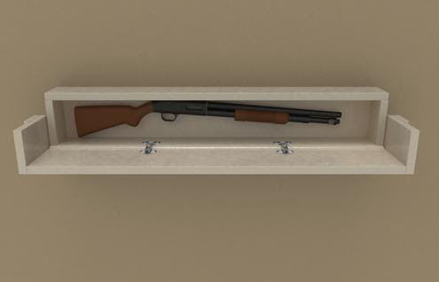 We have prepared a list of wooden gun safe plans, as well as tutorials on how to create a homemade gun locker from other materials. Diy Secret Floating Shelf Gun Safe