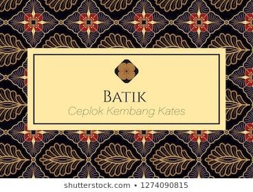 Motif Batik Ceplok Kembang Kates - Batik Indonesia