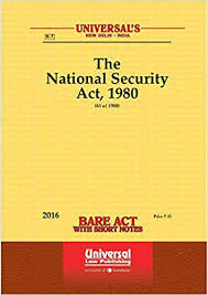 An act to provide for the establishment of the national security council, the declaration of security areas, the special powers of the security forces in the security areas and other related matters. National Security Act 1980