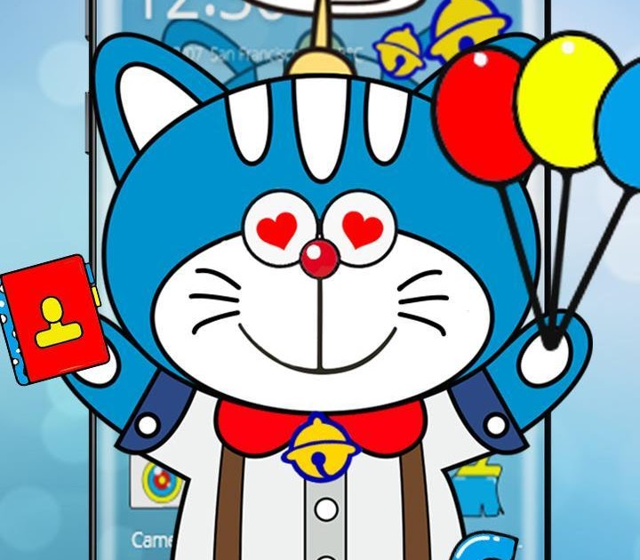 Paling Keren 12 Gambar Doraemon  Latar  Biru  Richa Gambar