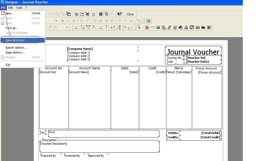 Contoh Jurnal Voucher - Wolilo