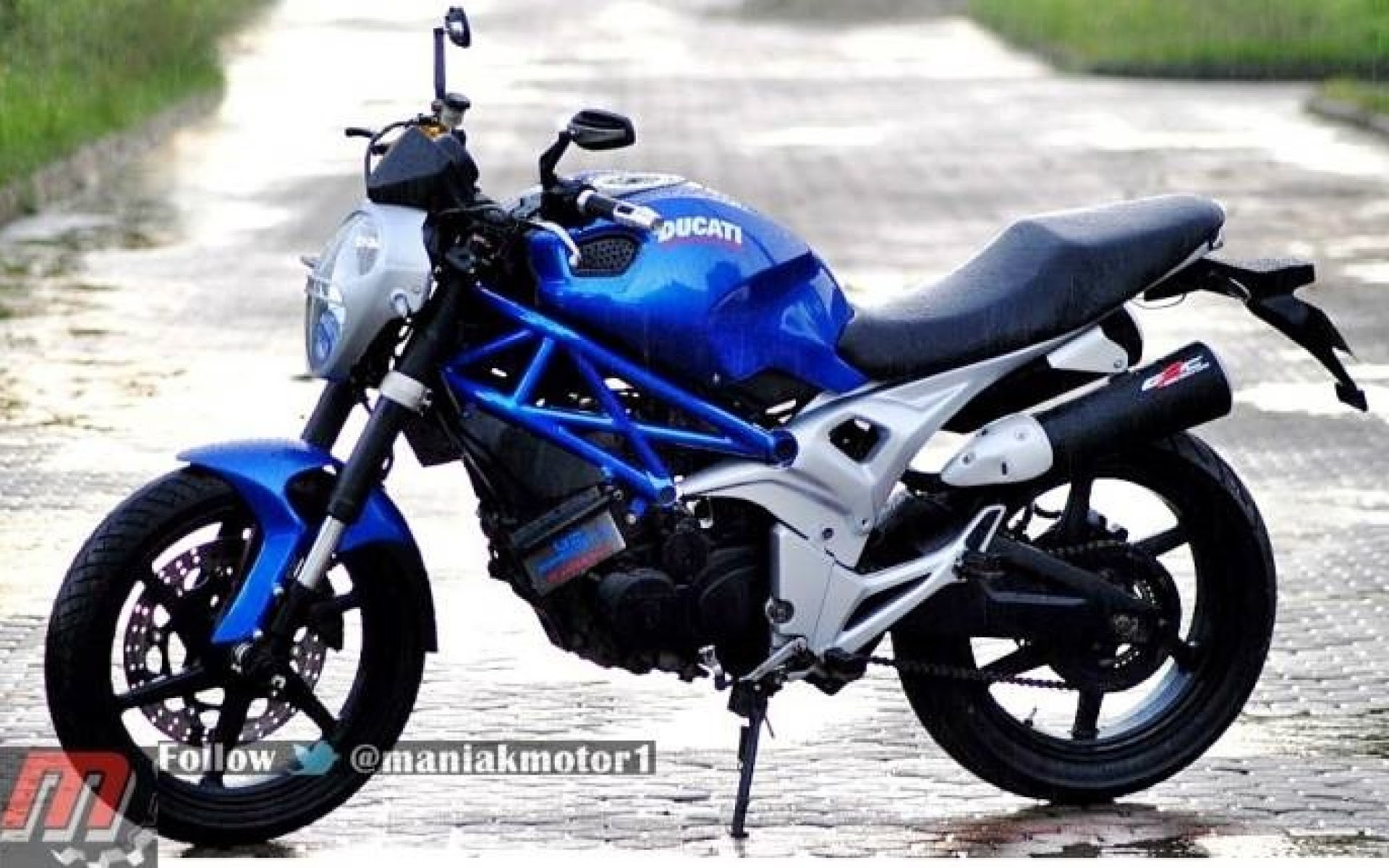 Kumpulan Modifikasi Honda Tiger Monoshock Pangeran Modifikasi