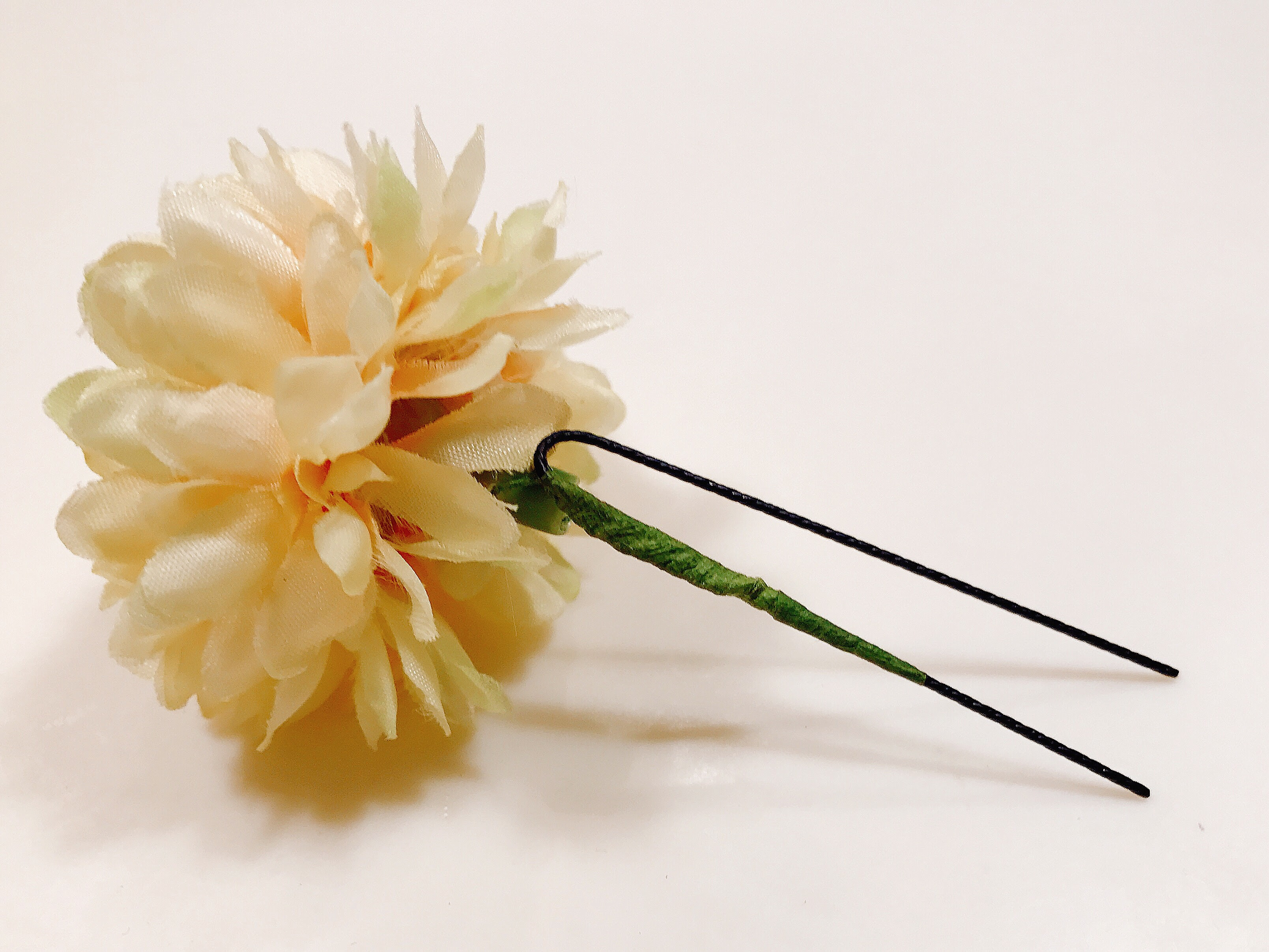 すべての美しい花の画像 新着生花 髪飾り 作り方 Uピン