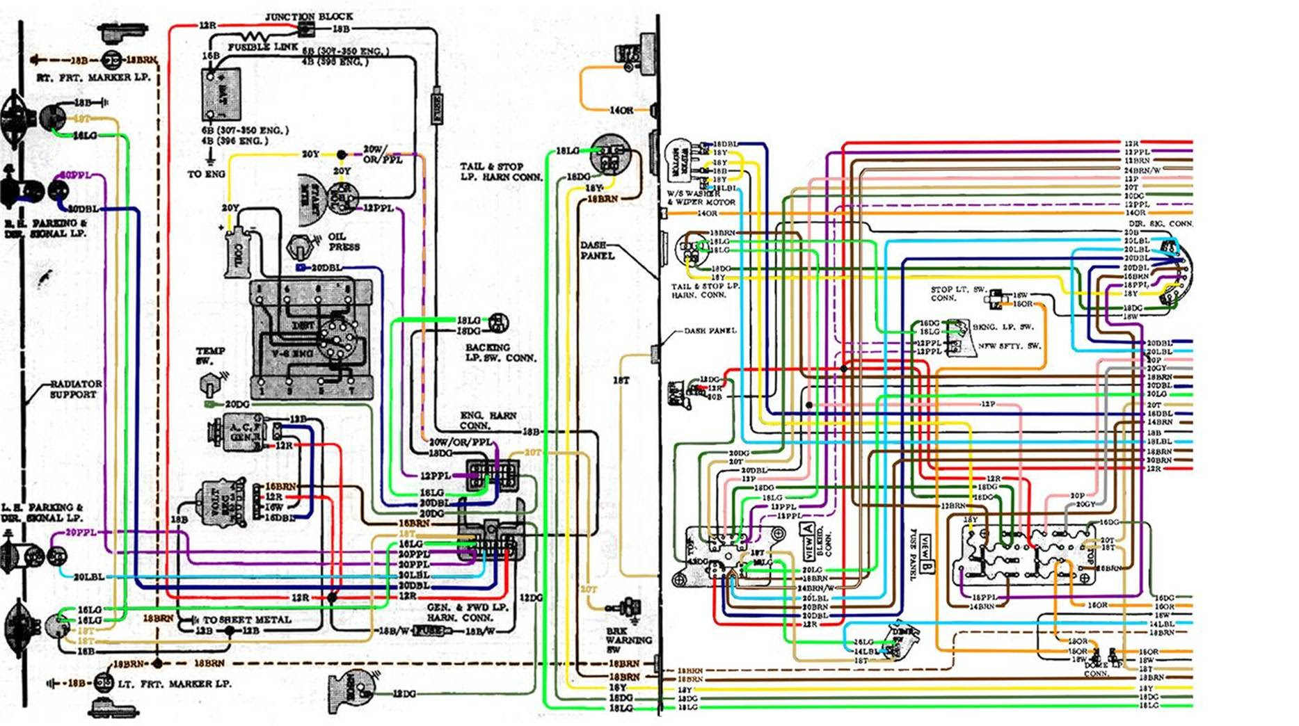 I've been asked about wiring alot recently. 67 72 Chevy Wiring Diagram