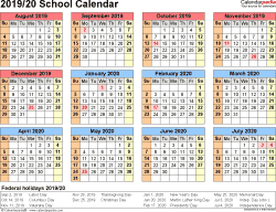 south lyon schools calendar 2021 Primary School Holiday List 2019 20 School Style south lyon schools calendar 2021