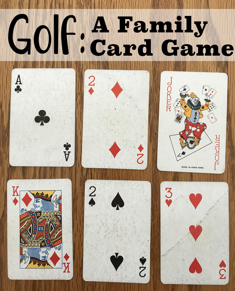 Fun 2 player card games. Golf A Fun Card Game For Families Grandma Ideas