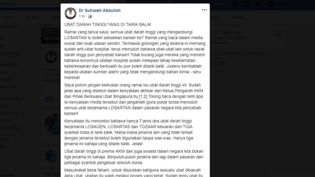 Ubat Tinggi Di Farmasi - Petang c