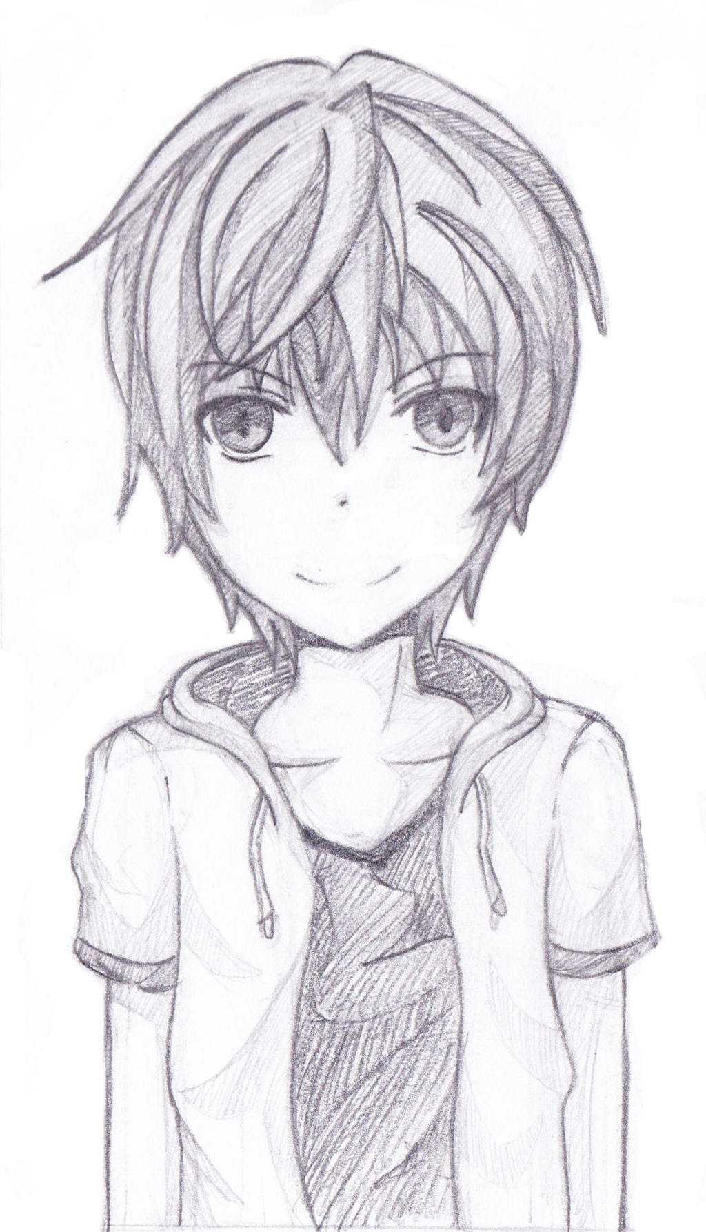 Wefalling: Cute Hoodie Anime Boy Drawing Easy