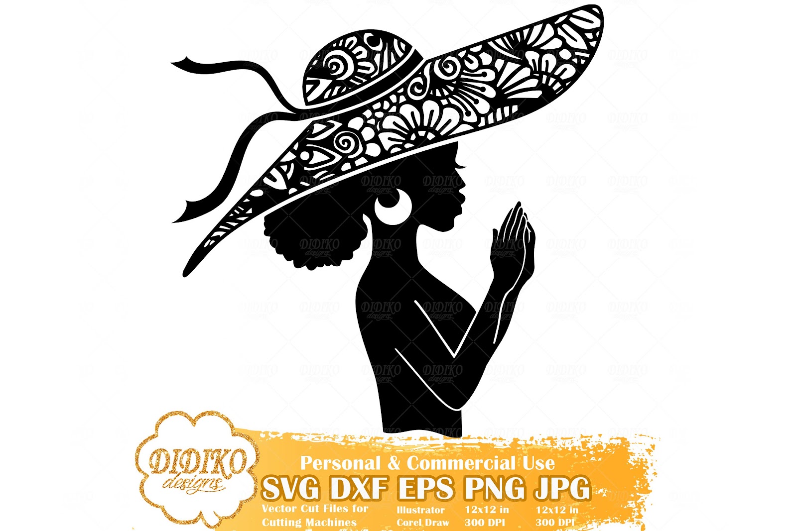 Download Free Lady Mandala Svg Printable - Free Layered SVG Files